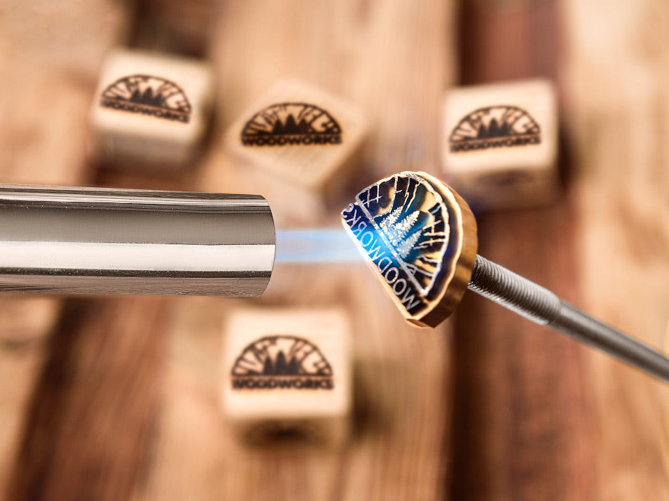 How to use Brass Branding Iron on wood