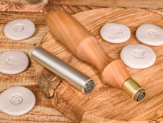 How to use and care for the Custom Pottery Stamp
