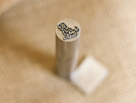 dropping a custom stamp