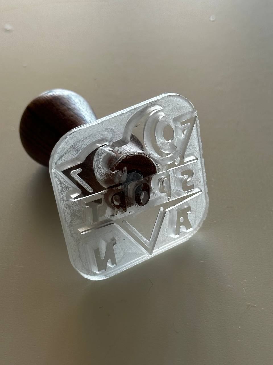 Custom Acrylic Stamp for Business