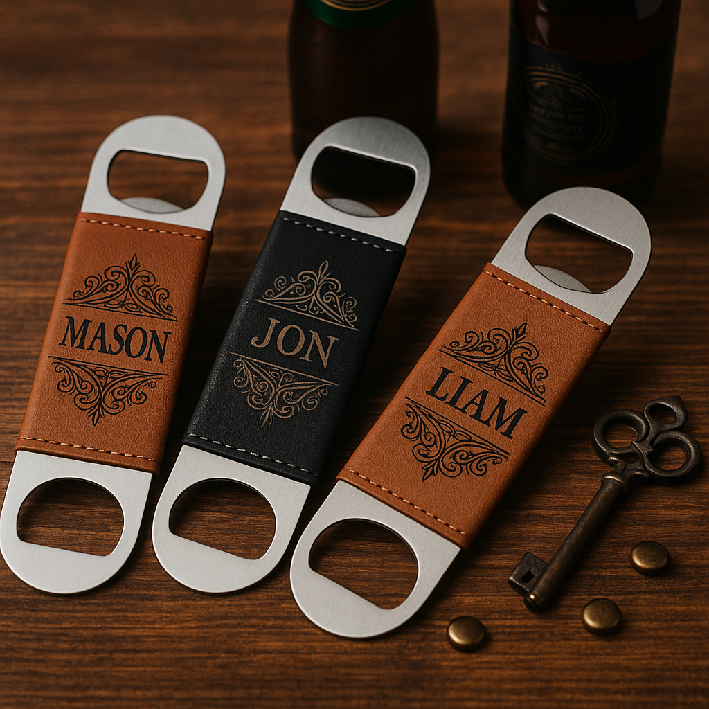 Custom Bottle Opener – Personalized Groomsmen Gift – Wedding Favor