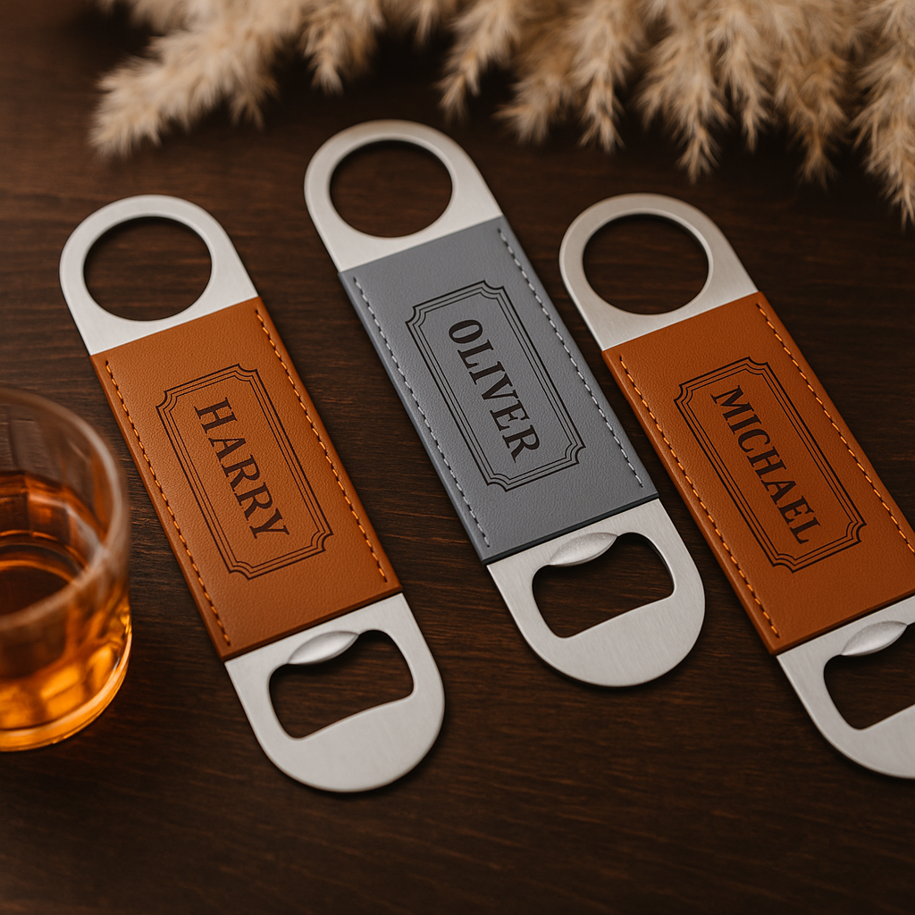 Custom Bottle Opener – Personalized Groomsmen Gift – Wedding Favor