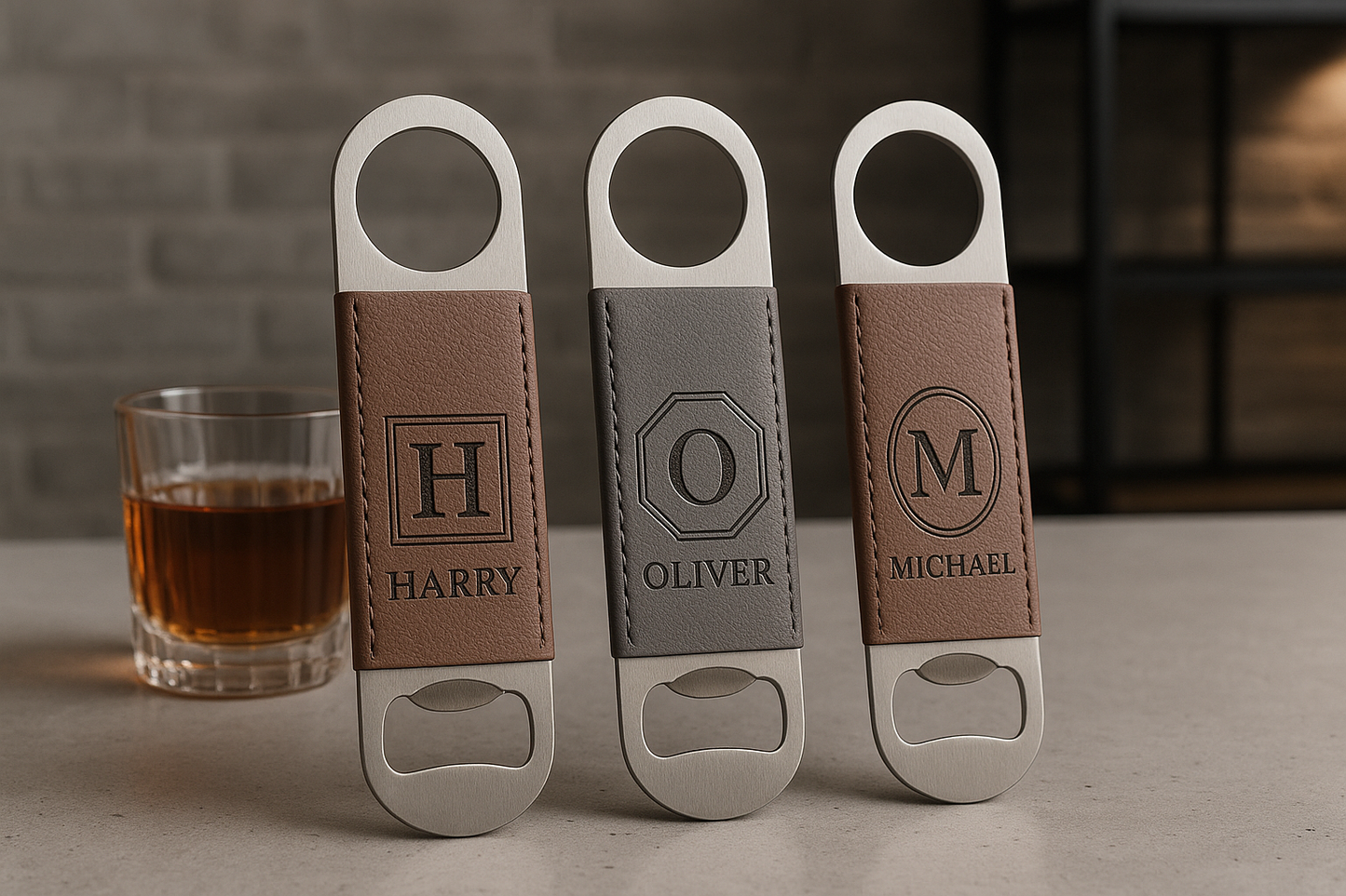Custom Bottle Opener – Personalized Groomsmen Gift – Wedding Favor