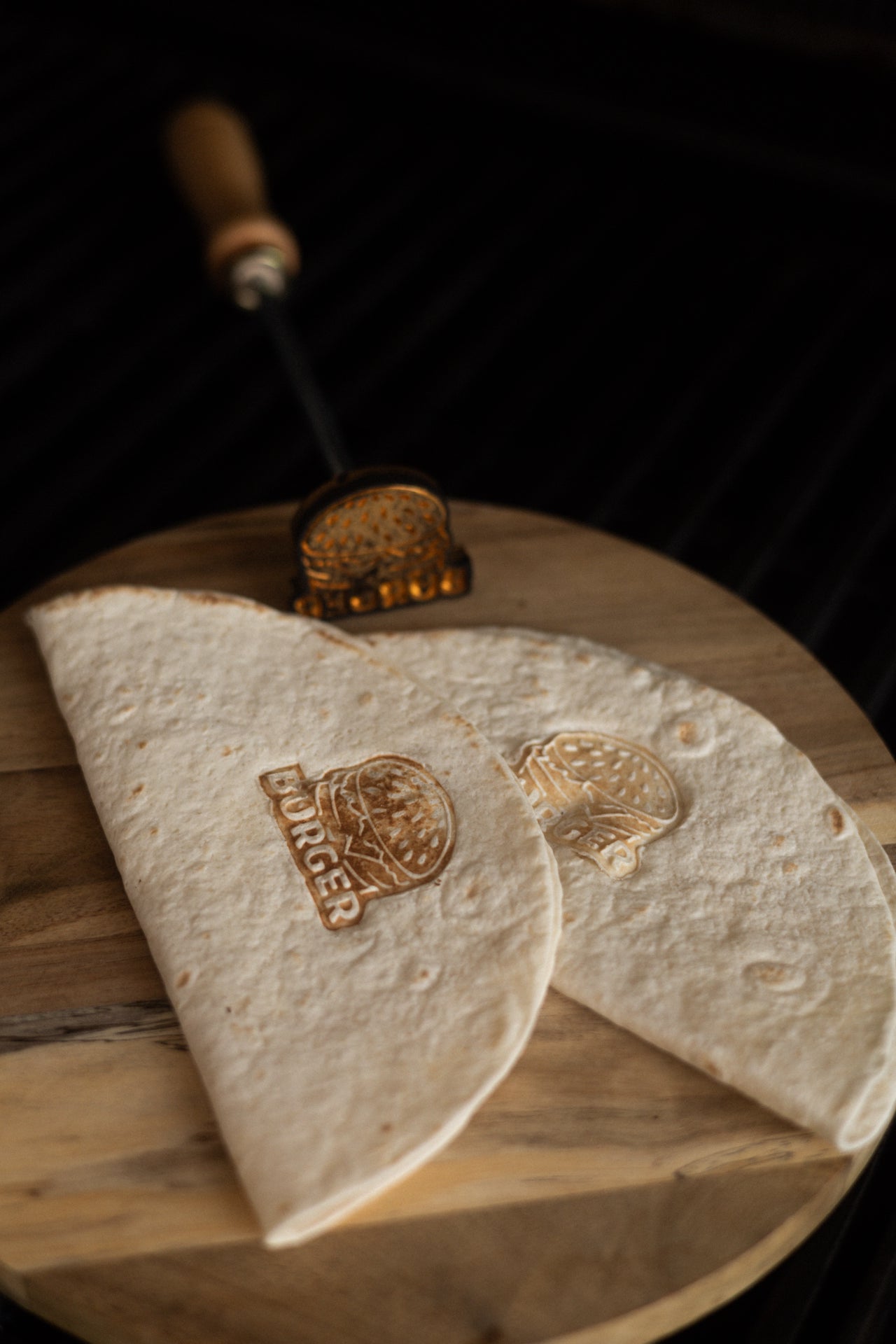 Custom Branding Iron Stamp for Burgers and BBQ