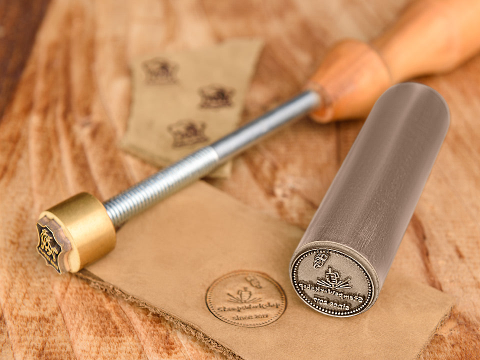 Custom stamp for leather