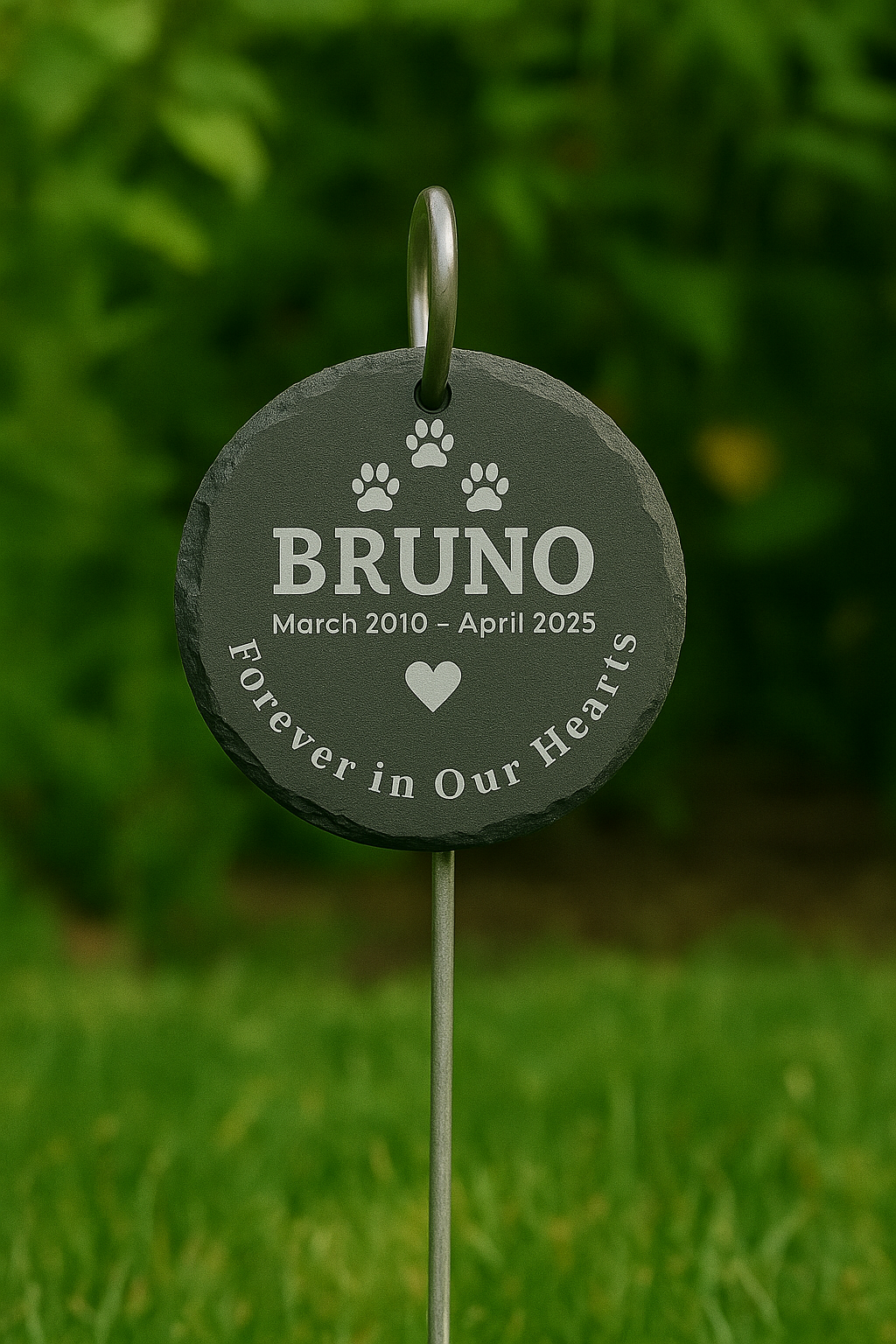 Custom Dog Memorial Stone – Personalized Pet Remembrance Gift