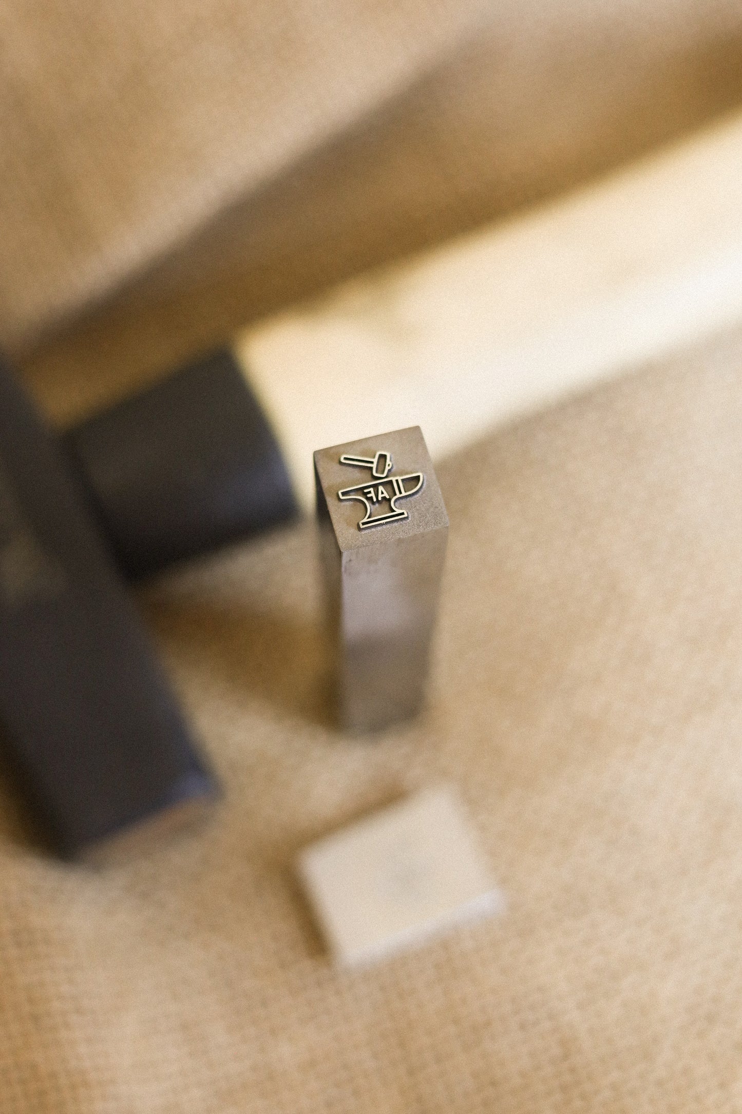 Kundenspezifischer Stahlstempel für Schmied und Hufschmied