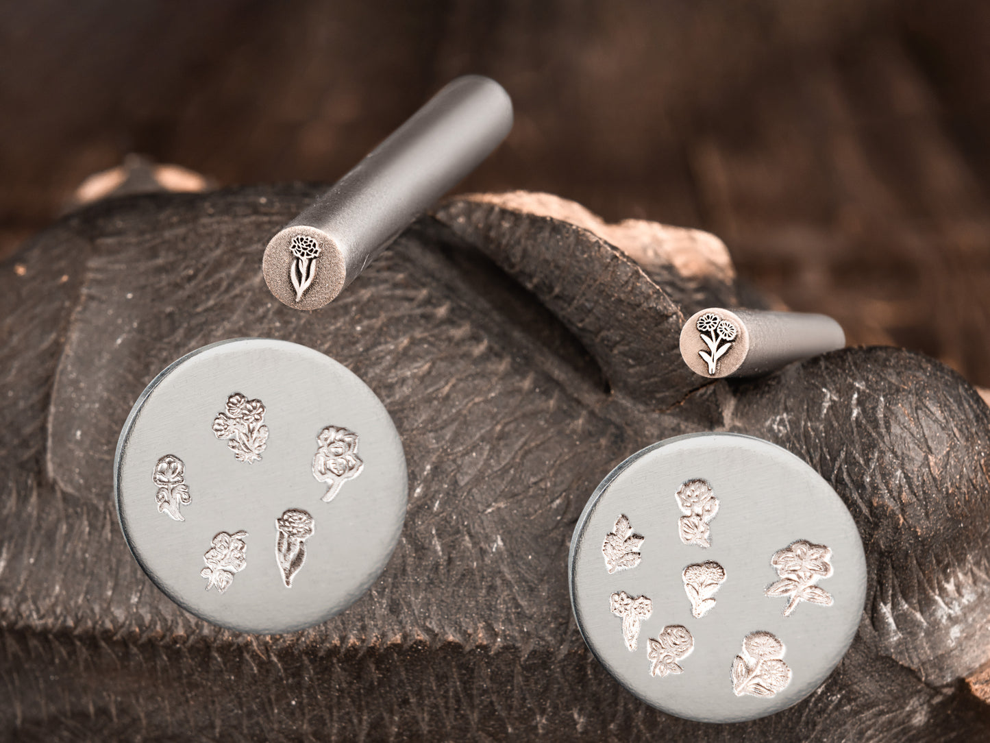Custom hand stamps for jewelry