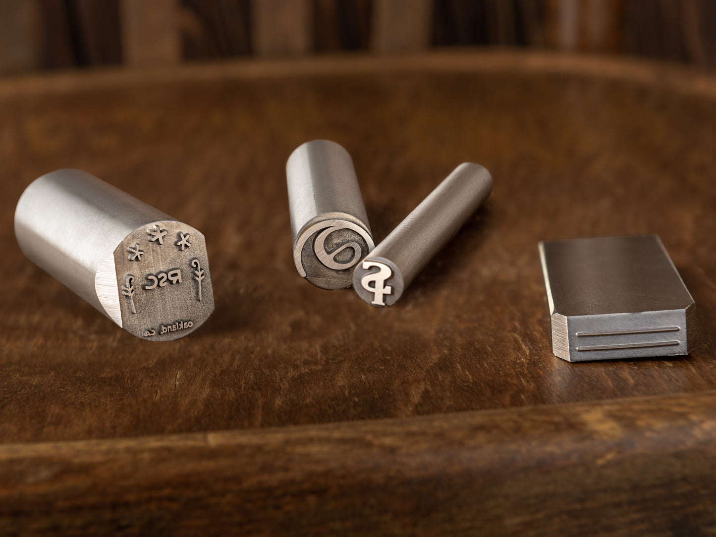 Custom stamp for wood