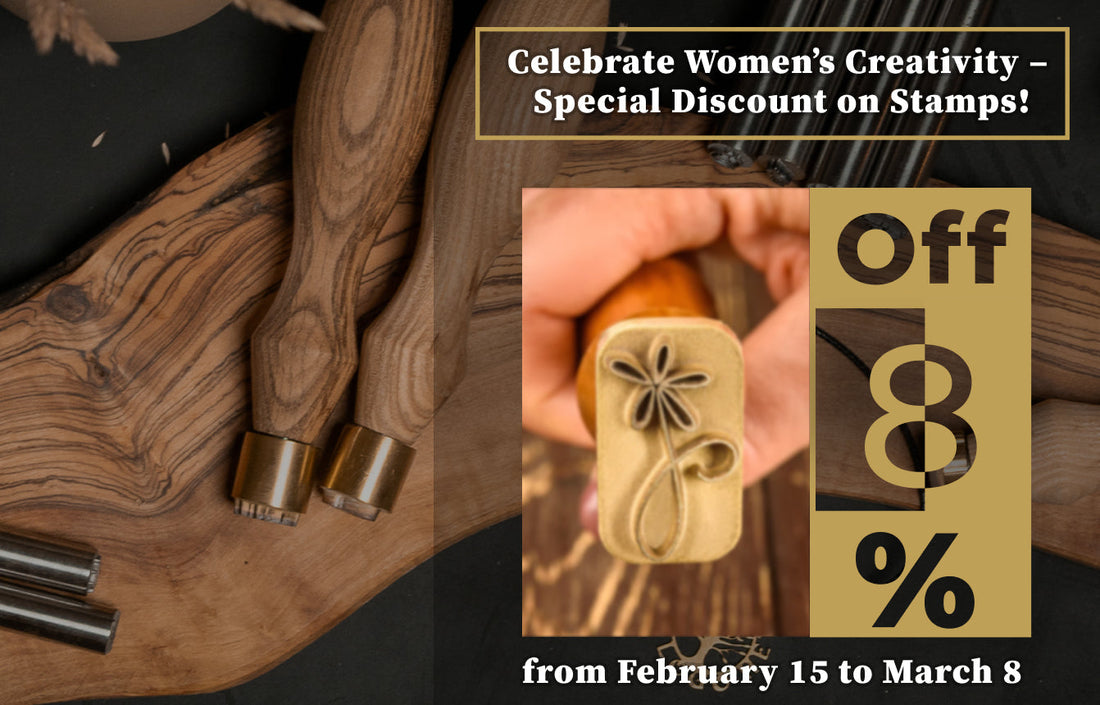 🌸 Celebrate Women’s Creativity – Special Discount on Stamps! 🌸