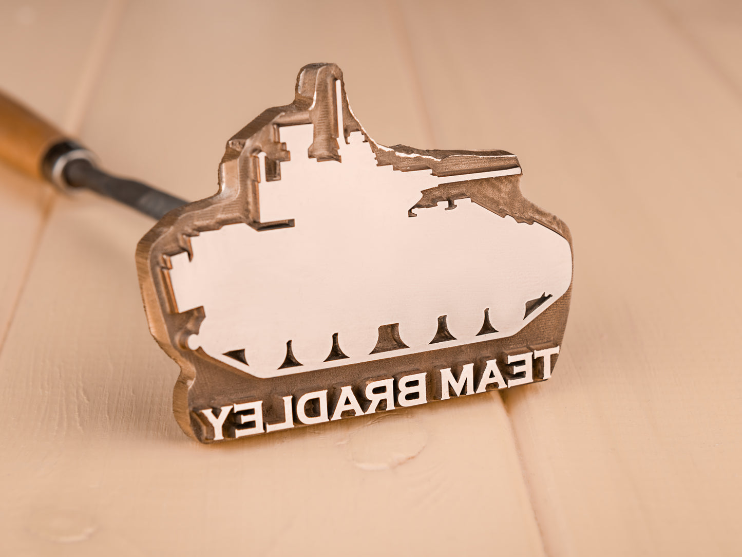 Custom Branding Iron Stamp for Burgers, BBQ and Steaks