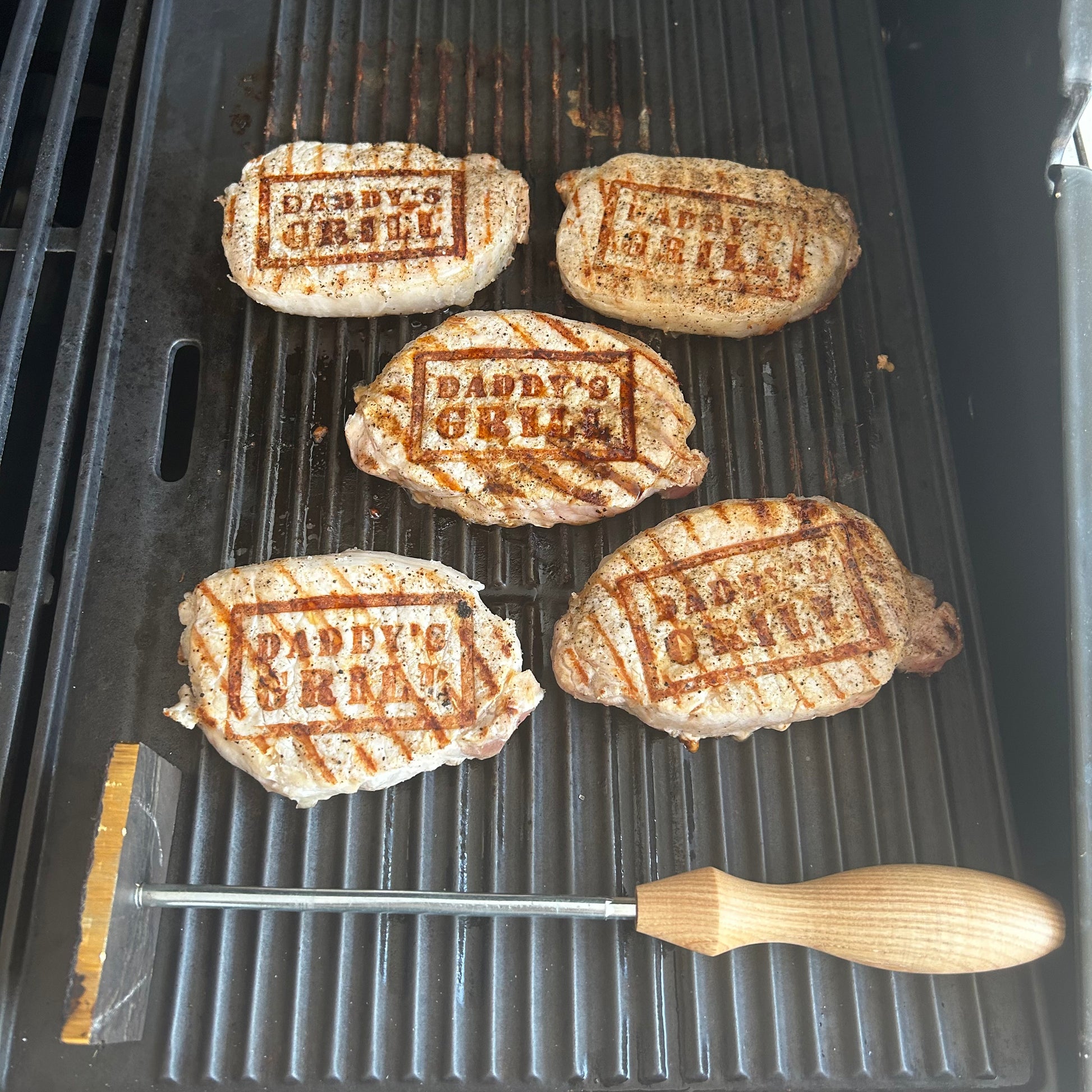 Custom Food (Steaks) Branding Iron