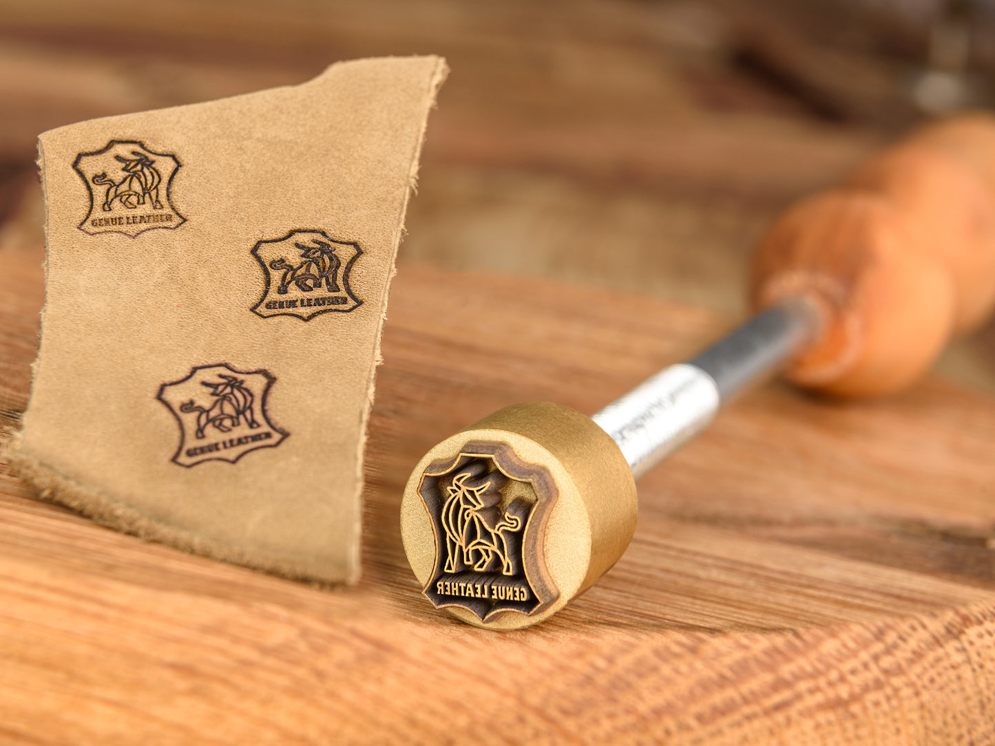 Best Deal for Custom Handcrafted Logo Wood Branding Iron,Durable Leather
