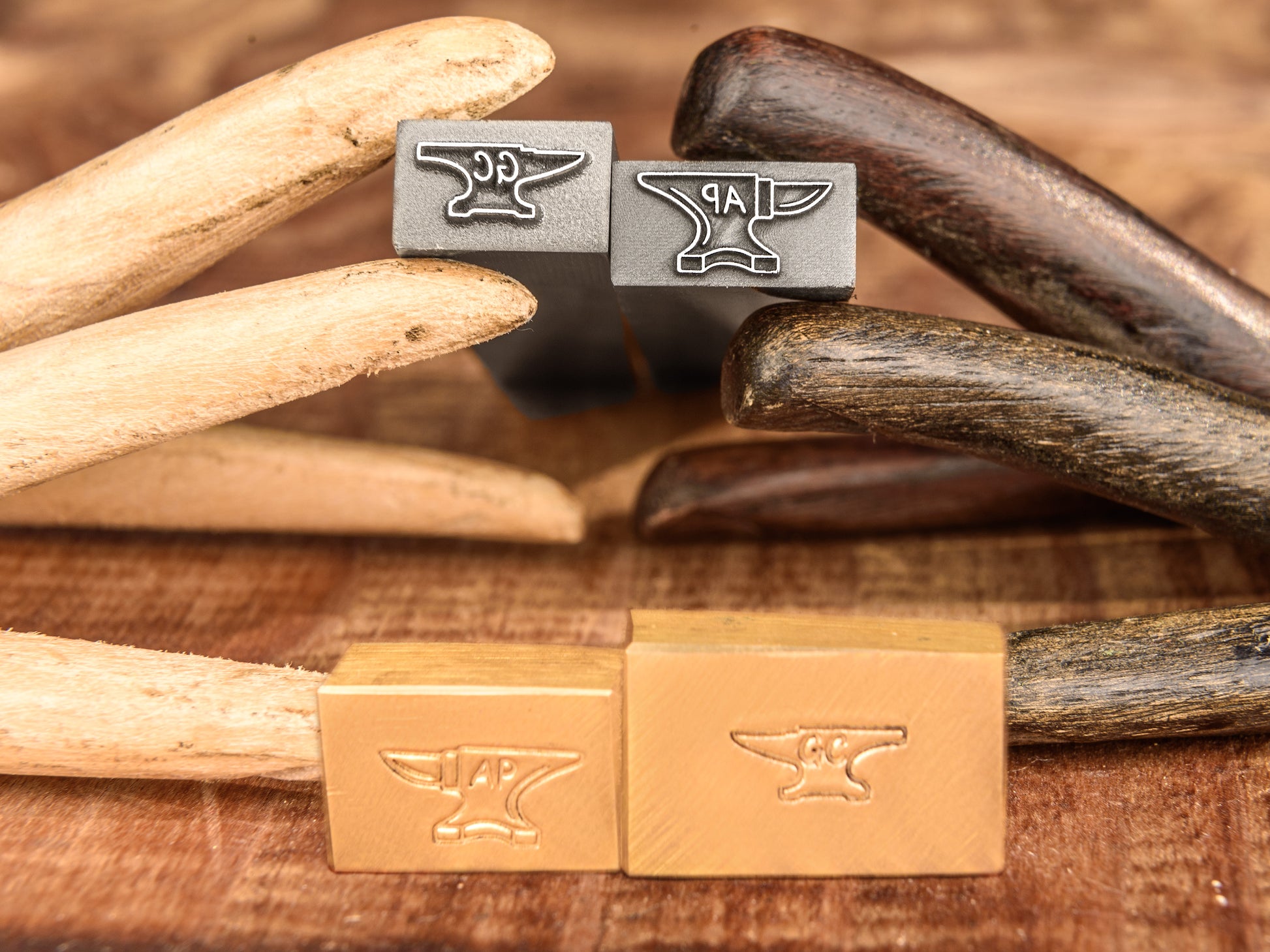 Custom Steel Stamp for Blacksmith and Farriers