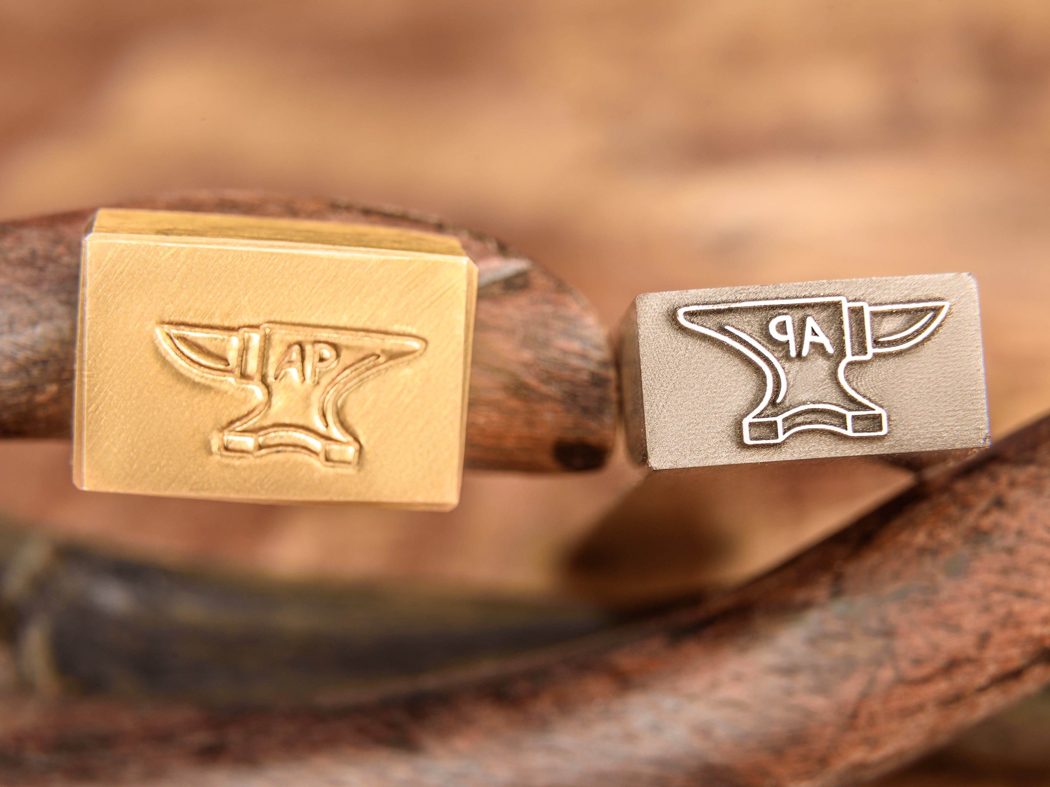 Custom Steel Stamp for Blacksmith and Farriers Stampsworkshop