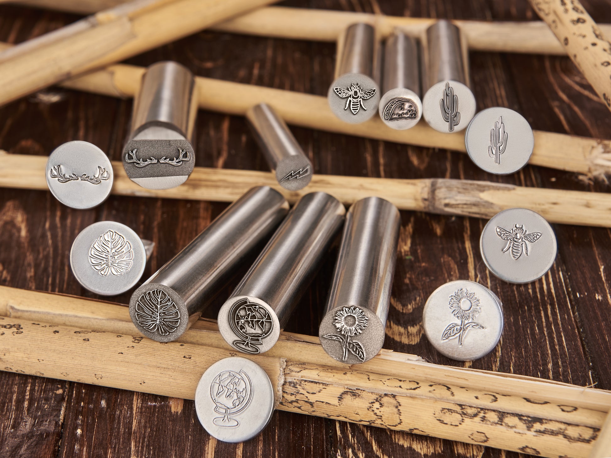 Custom hand stamps for jewelry
